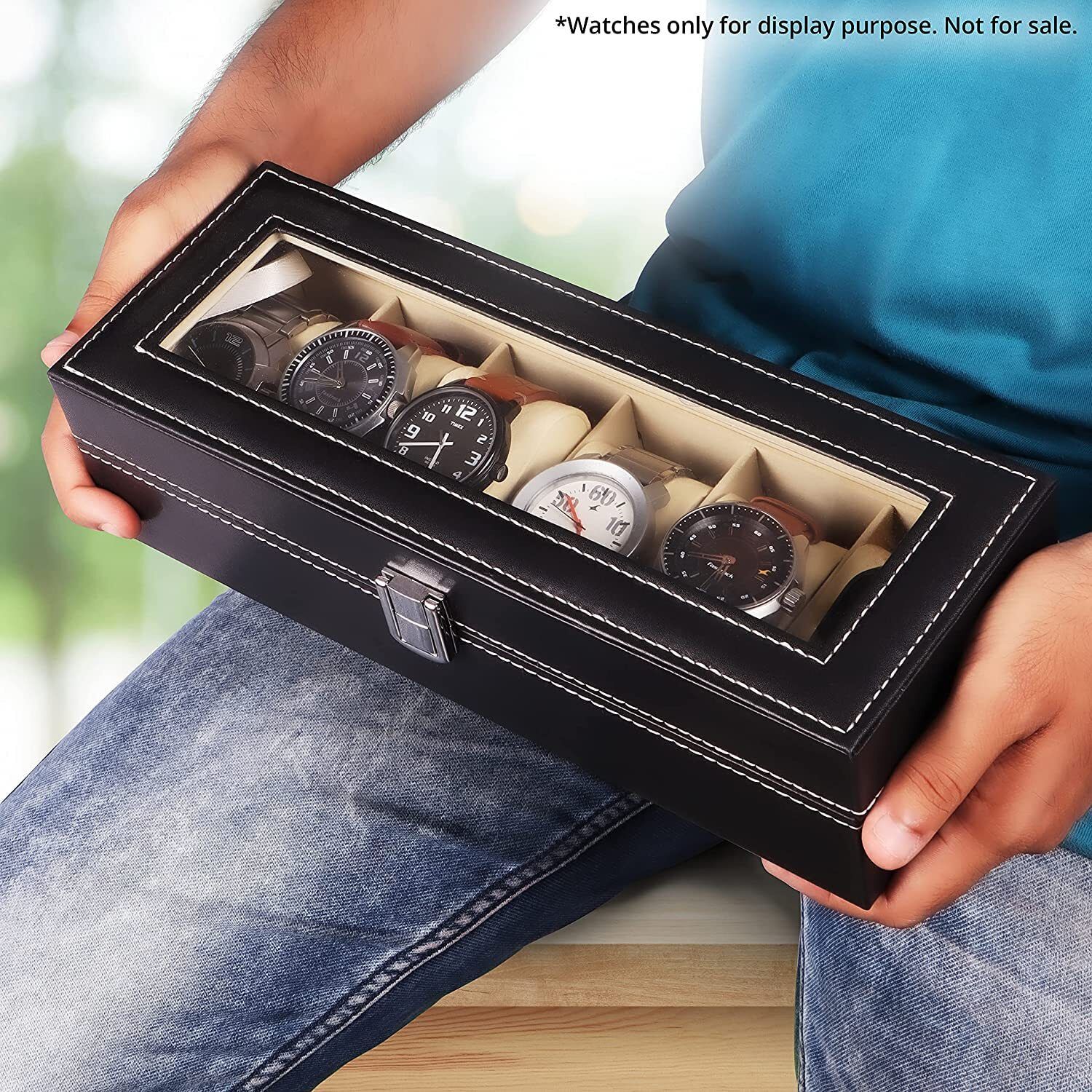 6 SLOT WATCH BOX