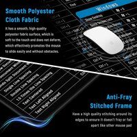 MOUSE- PAD WITH SHORTCUT KEYS