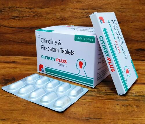 citicolin 500mg+ piracetam 800 mg