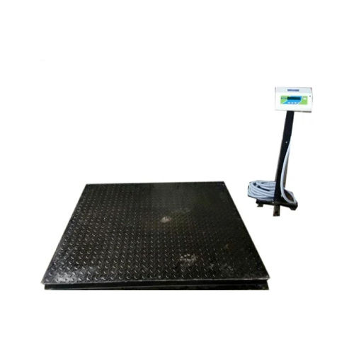 Platform Weighing Scale - Color: Black