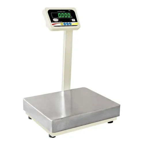 Silver Stainless Steel Weighting Scale - Warranty: 1 Year