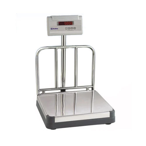 Platform Weighing Scale For Shop - Color: Silver