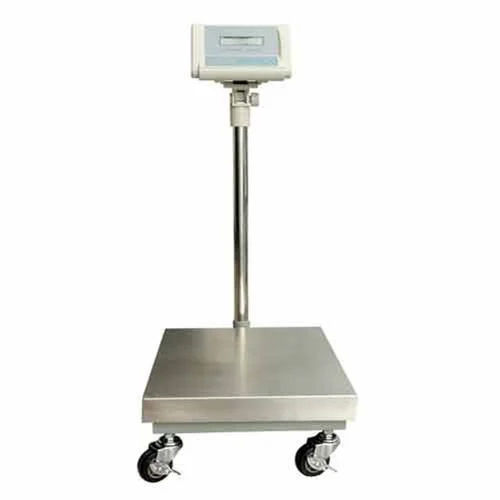 Trolley Digital Bench Scale - Color: Silver