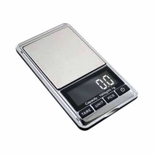 Portable Pocket Weighing Scale - Color: Silver