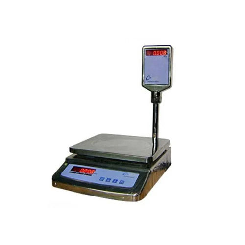 Digital Counter Weighing Scale - Color: Silver