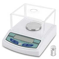 Electronic Precision Balance - Mild Steel, Digital Display, White | 1 Year Warranty, Electric Power Supply