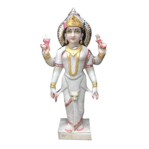 48 inch Marble Standing Parvati Mata Statue