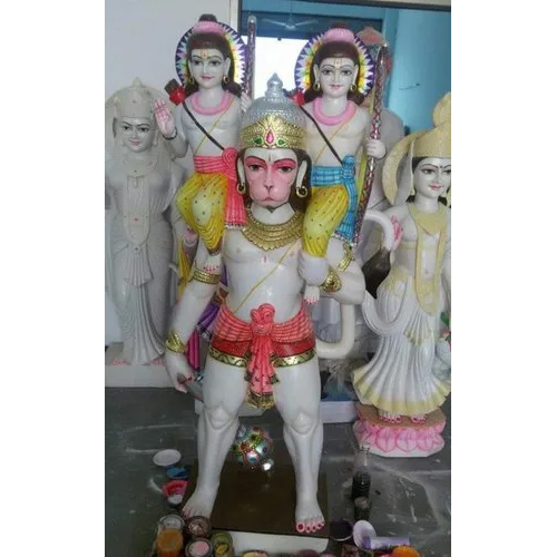 18inch Marble Hanuman Statue