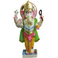 21inch Marble Ganpati Statue - Feature: Moisture Proof