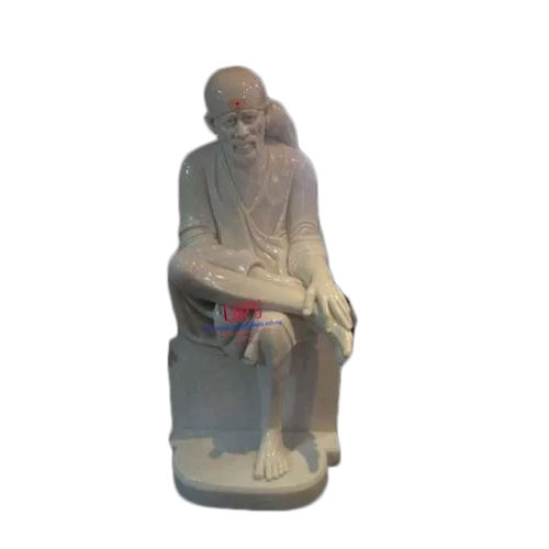 Grey Marble Sai Baba Statues - Feature: Easy To Clean