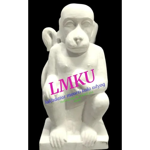 Marbal Monkey Marble Statue