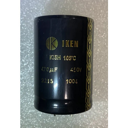 470Uf 450 V Electrolytic Capacitor - Color: Black