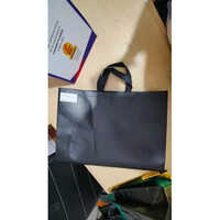 Bopp Black Color Laminated Shopping Bag - 5 Kg Capacity, Glossy Finish, Heat Seal Closure , Recyclable With Loop Handle, 50 Pieces Per Pack
