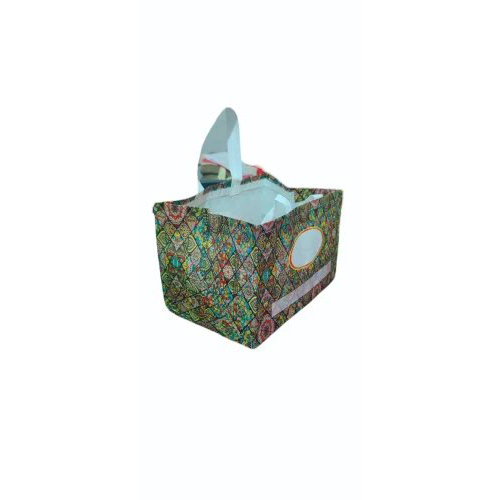 Printed Non Woven Laminated Box Bag