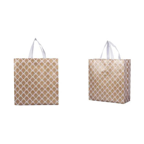 Diamond Jeri BOPP Laminated Box Bag