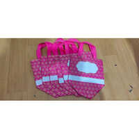 Bopp Grocery Shopping Bag - 5 Kg Capacity, Glossy & Matt Finish | Recyclable, 100% Virgin Quality, Flexiloop Handle, Heat Seal Closure