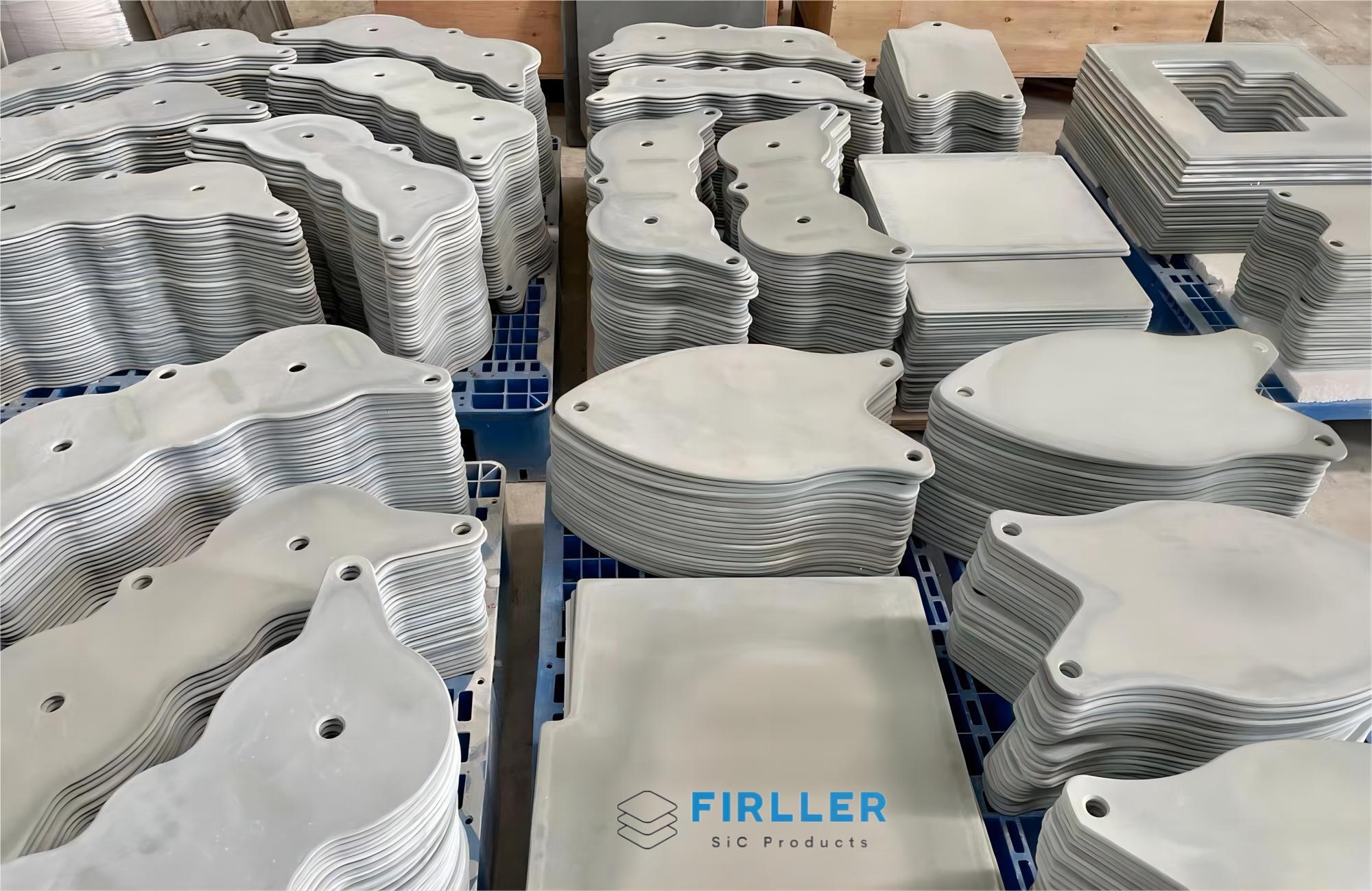 Nitride Bonded Silicon Carbide  NBSiC Kiln Plate/ Batt/ Slab/ Shelf