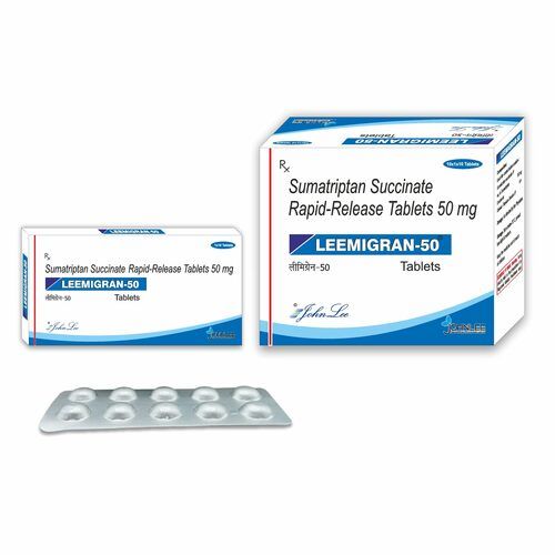 Sumatriptan Succinate Tablets 50Mg - Drug Type: General Medicines