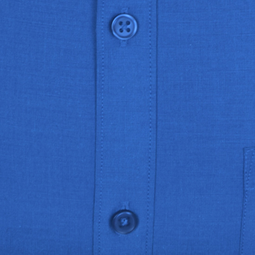 Mens Solid Formal Royal Blue Shirt