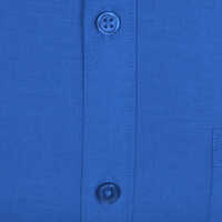 Mens Solid Formal Royal Blue Shirt