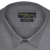 Mens Cotton Half Sleeves Regular Fit Solid Plain Formal Shirt