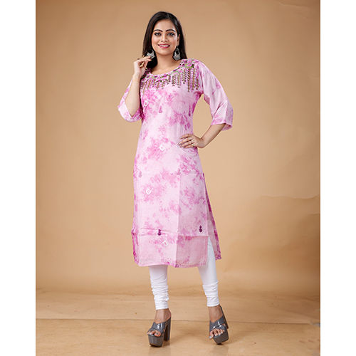 Modern Designer Kurti - Feature: Quick Dry