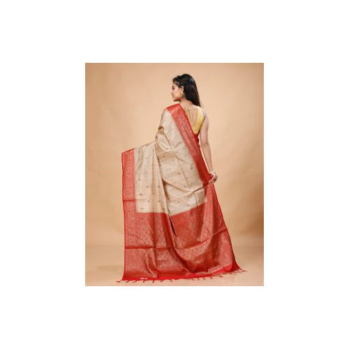 Ethnic Tussar Munga Saree