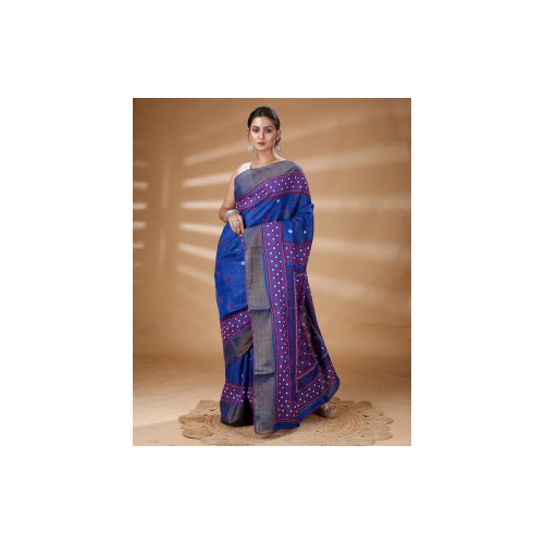 Ladies Gujrati Stitch Saree