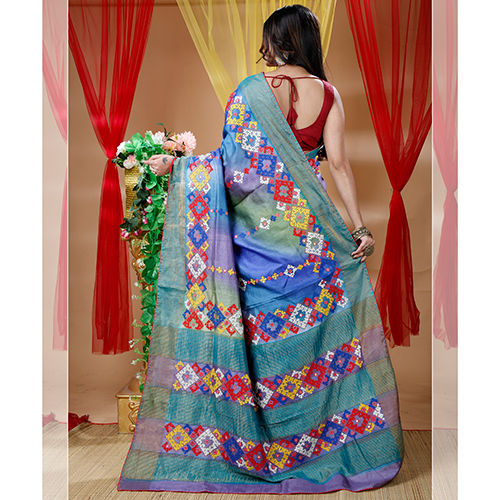 Gujrati Stitch Saree