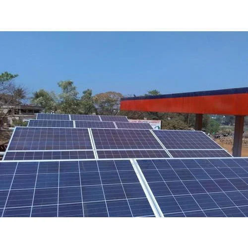 Commercial Solar Power Panel - Color: Blue