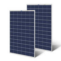 Luminous Lum12165 Solar Panel - Glass, Silicon, Aluminum | Blue Color, 36 Cells, 12 Volt Efficiency, Easy Installation