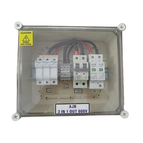 3 In 1 Out DC Solar Distribution Box