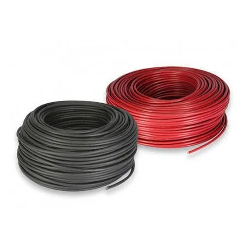 Polycab Dc Solar Cable - Color: Black & Red