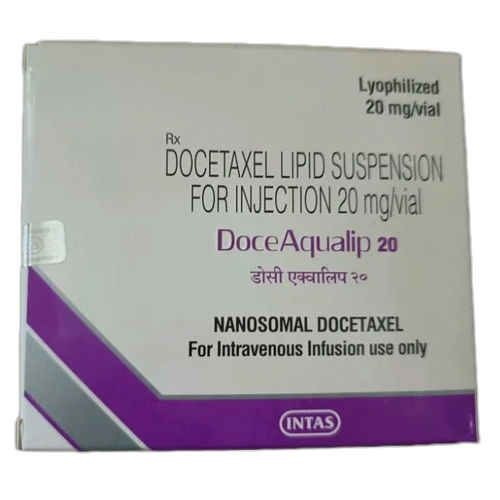 20 Mg Docetaxel Lipid Suspension For Injection - Recommended For: Treatment Of Breast Cancer