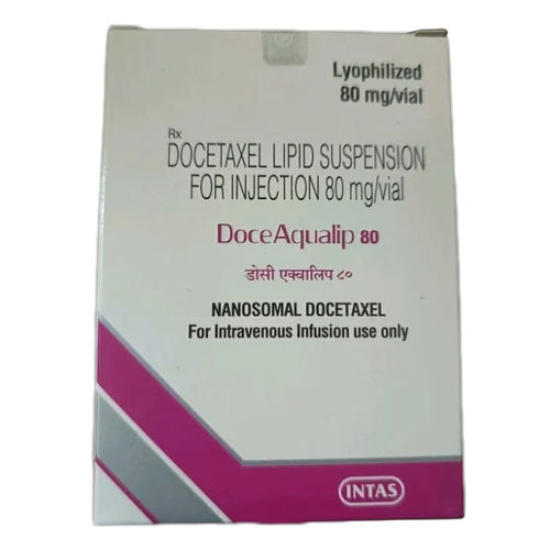 80 MG Docetaxel Lipid Suspension For Injection