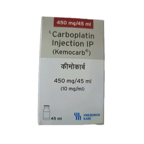 450 Mg Carboplatin Injection Ip - Recommended For: Ovarian And Small Cell Lung Cancer