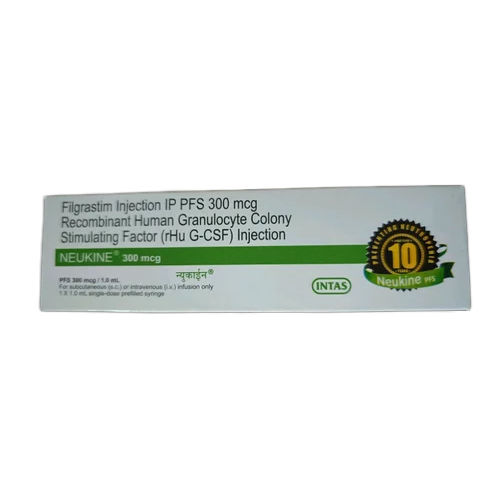 300 Mcg Filgrastim Injection - Recommended For: For Subcutaneous Use