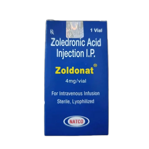 4 Mg Zoledronic Acid Injection Ip - Recommended For: Used In The Treatment Of Weak Bones