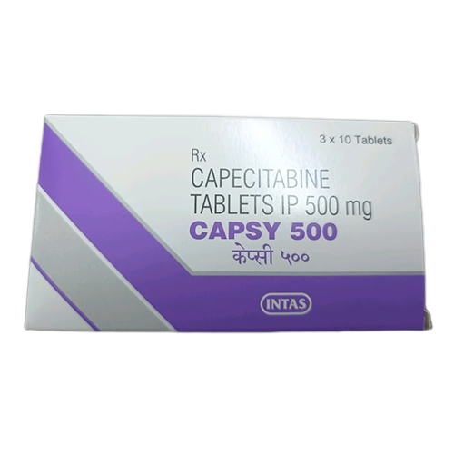 Capecitabine Tablets Ip 500 Mg - Recommended For: To Treat Certain Types Of Cancer