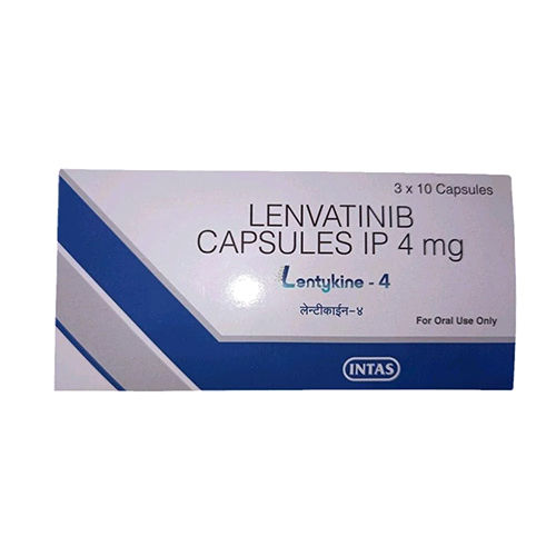 4 Mg Lenvatinib Capsules Ip - Recommended For: Thyroid Cancer