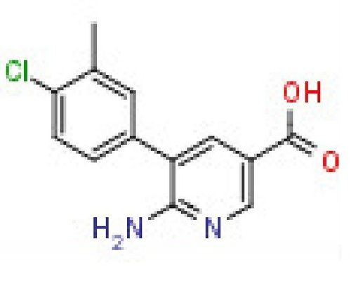 6-Amino-5-(4-chloro-3-methylphenyl)pyridine-3-carboxylic acid