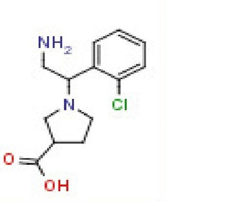 1-[2-Amino-1-(2-chloro-phenyl)-ethyl]-pyrrolidine-3-carboxylic acid