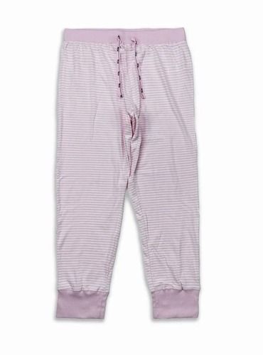 LADIES PINK STRIPED LOUNGE PANT