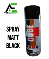 SPRAY MATT BLACK