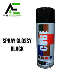 SPRAY GLOSSY BLACK