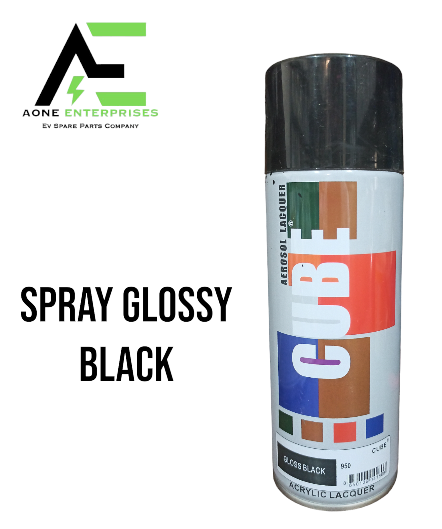 SPRAY GLOSSY BLACK