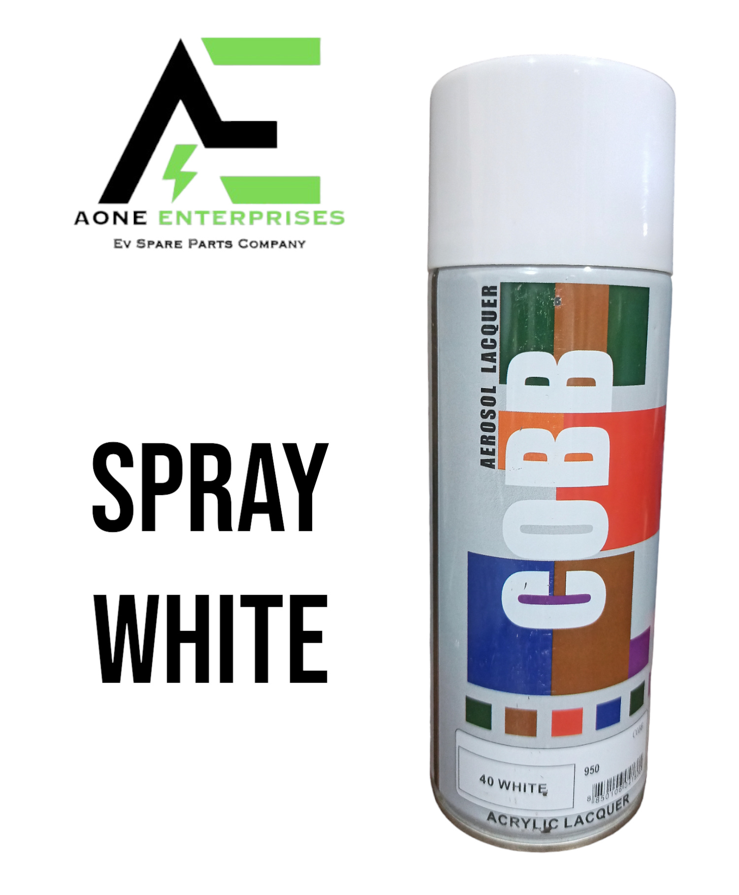 SPRAY WHITE GLOSSY