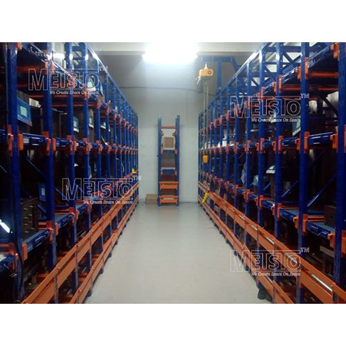 Industrial Mould And Die Storage Racks - Color: Blue