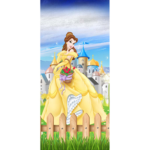 C-9 Stylish 3D Cartoon Printed Door Paper