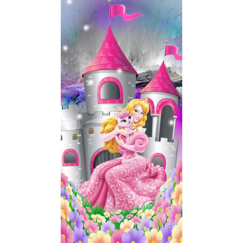 C-22 Stylish Membrane Cartoon Printed Door Paper